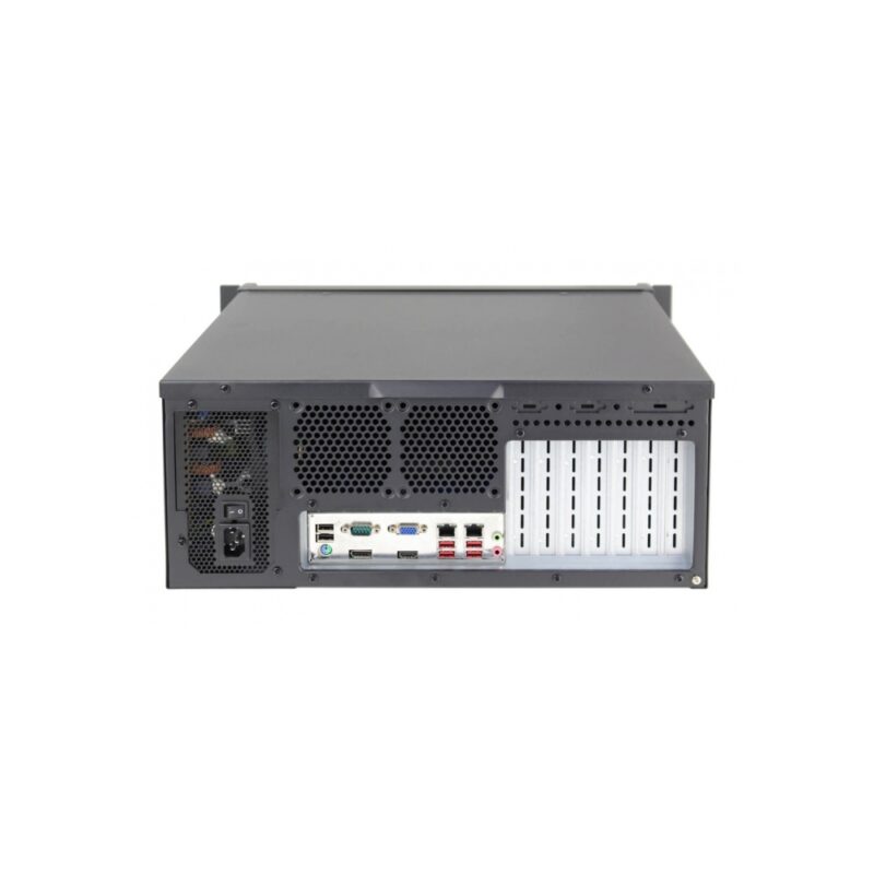 RPC-8113-I58G120 - Computador industrial rackmount 19 polegadas 4U - Placa-mãe SBC PICMG 1.3 Intel Q170, backplane 12 slots, processador Intel Core i5 7ª geração, 8GB RAM, 120GB SSD, fonte de alimentação 350 watts