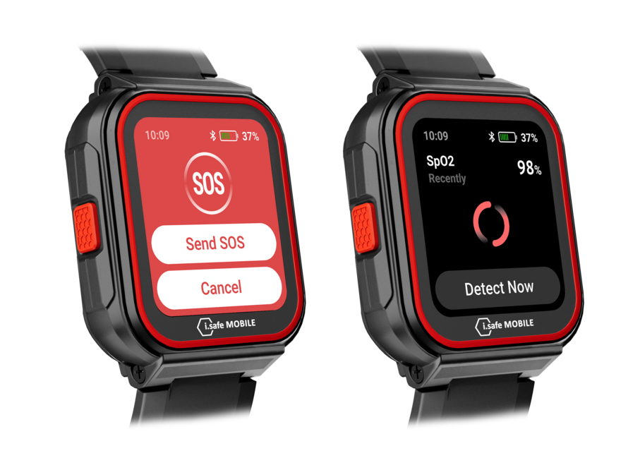 PWT-IS-SW1.1 - Smartwatch Tela de 1.6", Certificação ATEX e IECEx para Atmosfera Explosiva de Zona 1/21, Proteção IP68, Sistema Operacional ISM-OS, Memória 1 GB RAM (8 GB memória interna)