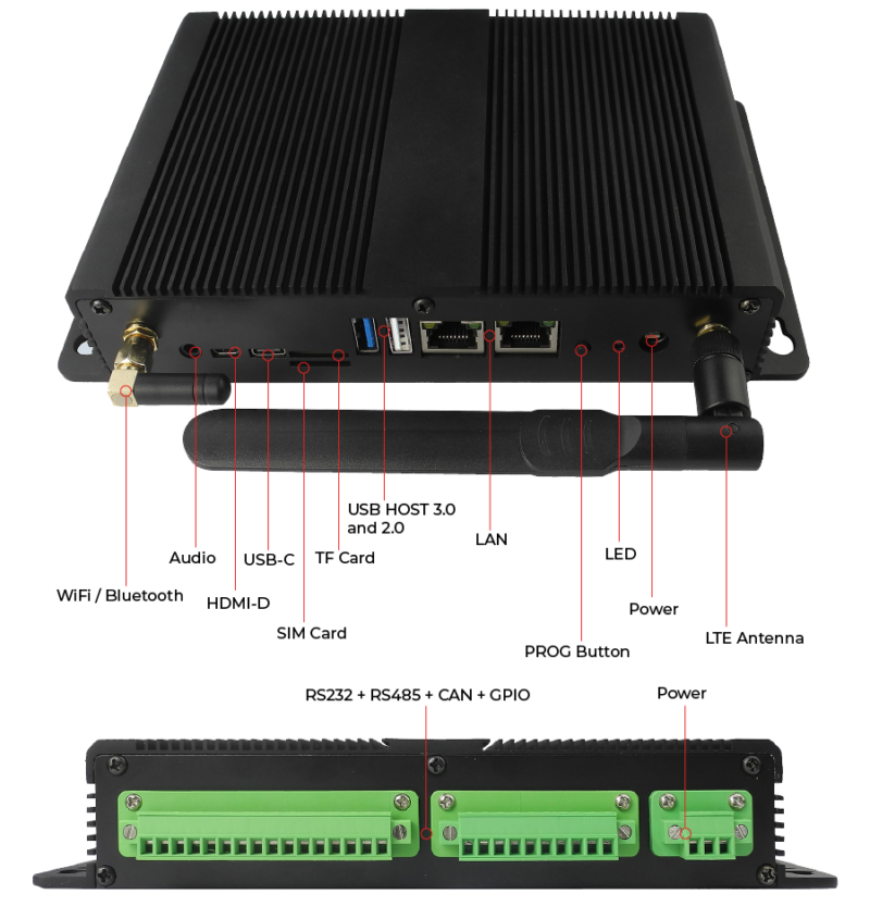 Box PC Industrial Fanless