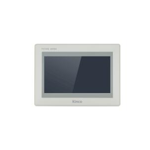 IHM industrial F2070E2 com tela TFT resistiva 7 polegadas, resolução 800x480px, 16,77 milhões de cores, CPU 1,8GHz, 1GB RAM, 8GB flash, proteção IP65, LAN Gigabit e interfaces RS232, RS422, RS485
