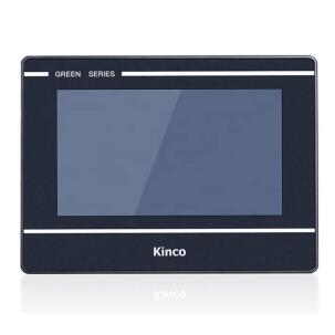 IHM industrial GL043E com tela TFT 4,3 polegadas, resolução 480x272px, 16,77 milhões de cores, proteção IP65, alimentação 24VDC e interfaces RS232, RS422, RS485 e Ethernet