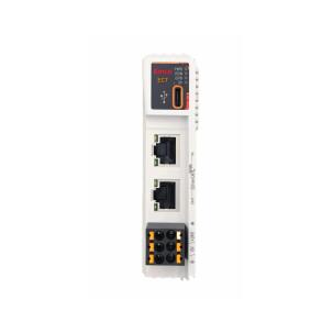 Bus Coupler EtherCAT RP20C-ECT com taxa de transmissão 100Mbps, arquitetura modular, diagnóstico integrado e design robusto para integração de dispositivos em redes EtherCAT industriais