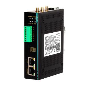 Roteador industrial COM-ROUTER-652R-W com WiFi integrado, conectividade 4G, 1 porta WAN, 1 porta LAN, 1 porta serial RS232/485, alimentação DC 9-36V e montagem trilho DIN para automação e telemetria industrial