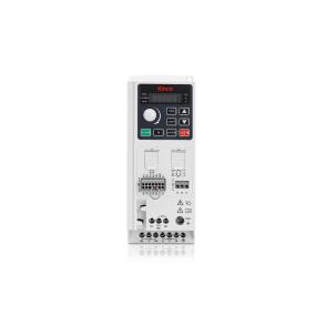 Inversor de frequência KC100-4T-02R2G trifásico com potência 2,2kW, tensão entrada 320-460VAC, saída 0-600Hz, interface RS485 MODBUS e proteção IP20