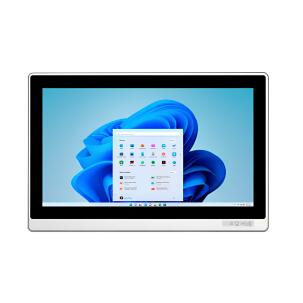 Painel PC industrial PULSE-22170-I71195GW11P com tela touch capacitivo 17 polegadas, processador Intel Core i7-1195G7, 16GB DDR4, SSD 500GB, proteção IP65, design fanless, Windows 11 Pro e múltiplas portas COM RJ45 USB para automação industrial