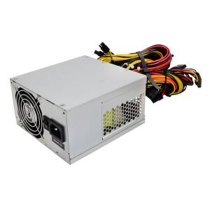 Fonte de alimentação industrial Seasonic SSP-650RS com potência de 650W, certificação 80 PLUS Gold, padrão ATX12V v2.3, entrada 100–240VAC, Active PFC, fan traseiro de 80mm, conectores PCIe e SATA e proteções contra curto-circuito, sobretensão e sobrepotência para computadores industriais e sistemas embarcados.